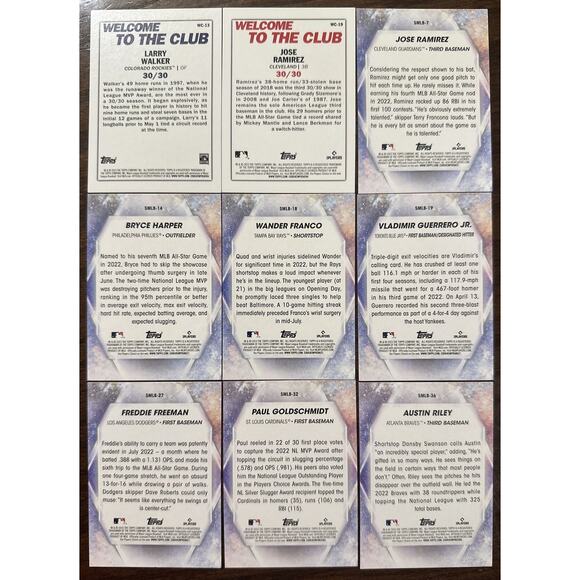 2023 Topps Baseball Inserts Lot Of 28 Different HR Challenge, One-Two Punch, Etc - Picture 4 of 6